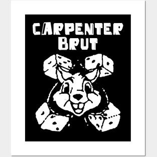 carpenter brut bunny dice Posters and Art